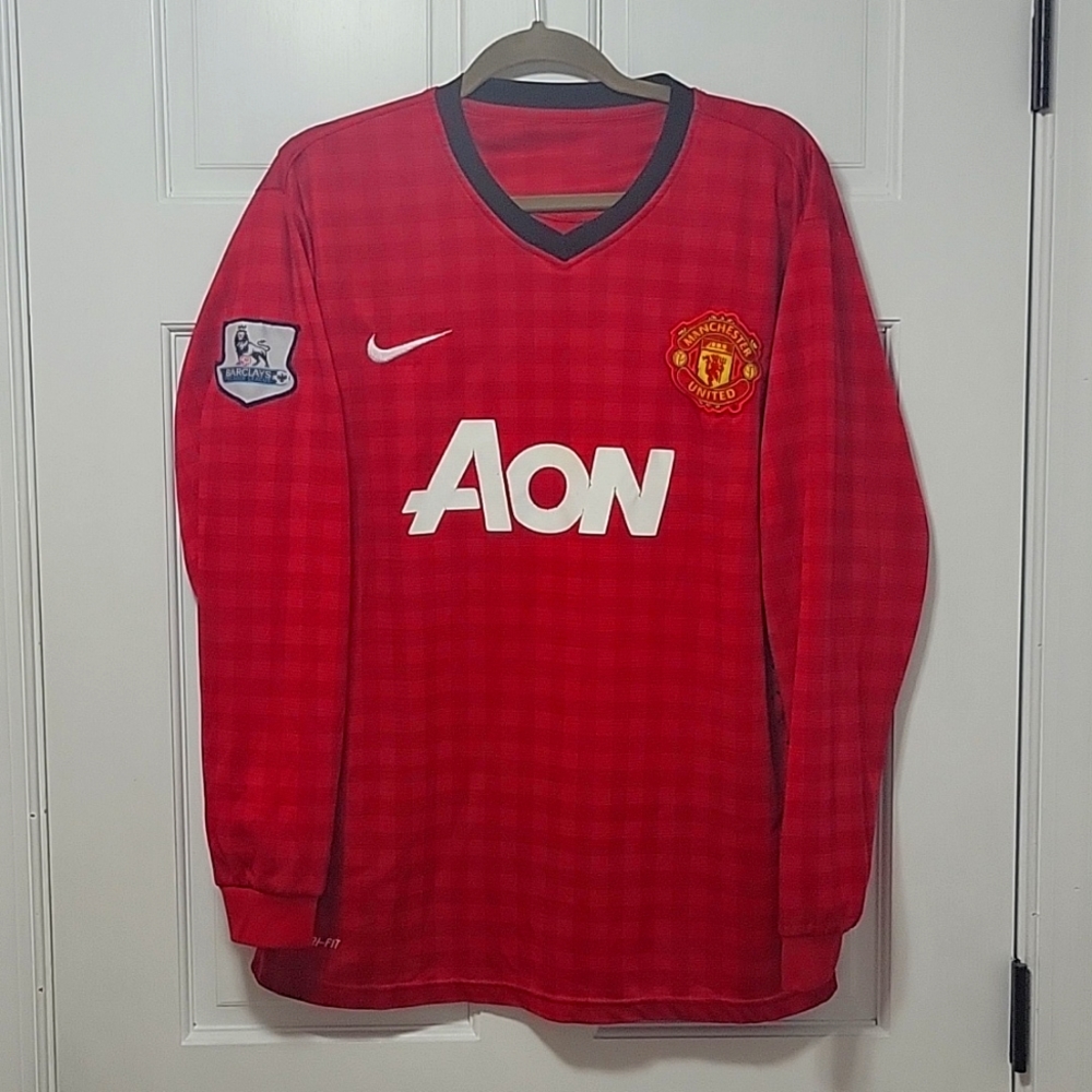 Nike 2012 Manchester United Longsleeve Jersey